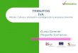 TRIBUTOS IVA Módulo: Cultura y orientación estratégica de la empresa comercial Curso Gerente Pequeño Comercio