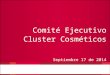 Comité Ejecutivo Cluster Cosméticos Septiembre 17 de 2014
