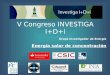 V Congreso INVESTIGA I+D+i Grupo investigador de Energía Energía solar de concentración