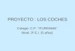 PROYECTO : LOS COCHES Colegio: C.P. “ITURRAMA” Nivel: 3º E.I. (5 años)
