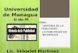 Universidad de Managua U de M TEMA:  HISTORIA DE LA PUBLICIDAD  LA PUBLICIDAD EN NICARAGUA Lic. Skharlet Martínez