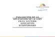 EVALUACIÓN DE LA APLICACIÓN DE LA LOEI EN EL SISTEMA EDUCATIVO ECUATORIANO