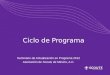 Ciclo de Programa Seminario de Actualización en Programa 2012 Asociación de Scouts de México, A.C
