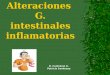Alteraciones G. intestinales inflamatorias R. Contreras A. Patricia Sanhueza