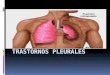 PLEURITIS  DERRAMES PLEURALES  EMPIEMA pleura  Membrana cerosa que cubre los pulmones