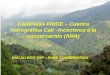 EMCALI EICE ESP – RARE CONSERVATION CAMPAÑA PRIDE – Cuenca hidrográfica Cali –Incentivos a la conservación (ARA)