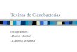 Toxinas de Cianobacterias Integrantes: -Rocio Muñoz -Carlos Laborda