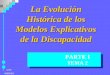 UIPC IMSERSO PARTE I TEMA 2 La Evolución Histórica de los Modelos Explicativos de la Discapacidad