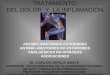 TRATAMIENTO DEL DOLOR Y LA INFLAMACIÓN ANTIINFLAMATORIOS ESTEROIDES ANTIINFLAMATORIOS NO ESTEROIDES ANALGÉSICOS NO OPIÁCEOS ASOCIACIONES Dr. CARLOS DERLIS