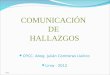 JCLL COMUNICACIÓN DE HALLAZGOS CPCC. Abog. Julián Contreras Llallico Lima - 2012