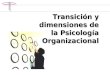 Transición y dimensiones de la Psicología Organizacional