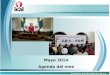Mayo 2014 Agenda del mes Contacto: lmartinez@icai.org.mx