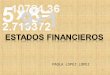 1 PAOLA LOPEZ LOPEZ. 2 IMPORTANCIA Los Estados financieros, cuya preparación y presentación es responsabilidad de los administradores del ente, son el