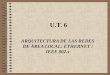 U.T. 6 ARQUITECTURA DE LAS REDES DE ÁREA LOCAL: ETHERNET / IEEE 802.x