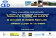 "Ética y responsabilidad social empresarial: un compromiso con la sostenibilidad turística en Bogotá" 2 de diciembre de 2010 Prevención de la ESCNNA como