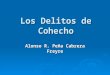 Los Delitos de Cohecho Alonso R. Peña Cabrera Freyre