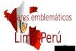 La ciudad de Lima, capital del Perú, fue fundada por el conquistador español Francisco Pizarro el 18 de enero de 1535 con el nombre de Ciudad de los