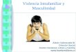 Violencia Intrafamiliar y Masculinidad Alexis Valenzuela M. Director Social Centro Hombres Libres y Familia 