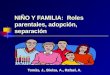 NIÑO Y FAMILIA: Roles parentales, adopción, separación Tomàs, J., Bielsa, A., Rafael, A