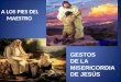A LOS PIES DEL MAESTRO GESTOS DE LA MISERICORDIA DE JESÚS Espejo(conaudi o).pps