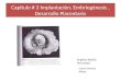 Capitulo # 3 Implantación, Embriogénesis, Desarrollo Placentario Angélica Badillo Hernández Carlos Arenas Alfaro