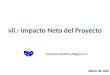 Vii.- Impacto Neto del Proyecto Consultores Acuícolas y Pesqueros S. C. Marzo de 2012