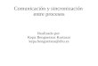 Comunicación y sincronización entre procesos Realizado por Kepa Bengoetxea Kortazar kepa.bengoetxea@ehu.es