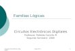 Circuitos Electrónicos DigitalesClase N°31 Familias Lógicas Circuitos Electrónicos Digitales Profesora: Mafalda Carreño M Segundo Semestre 2009
