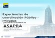 Experiencias de coordinación Público -Privadas ASAPRA Jornadas Académicas ASAPRA Cr. Enrique Canon Director Nacional de Aduanas - Uruguay Punta del Este