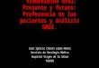 Vinorelbina oral: Presente y futuro: Preferencia de los pacientes y análisis SROI. José Ignacio Chacón López-Muñiz Servicio de Oncología Médica Hospital