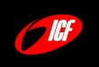 ICF Zurich Logo. Serienlogo Namenseinblender LEO BIGGER