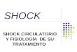 SHOCK SHOCK CIRCULATORIO Y FISIOLOGÍA DE SU TRATAMIENTO