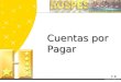 Cuentas por Pagar ©Copyright HOSPES, 2007. El módulo de Cuentas por Pagar permite llevar el control de pagos pendientes y relaciones correspondientes