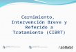 Cernimiento, Intervención Breve y Referido a Tratamiento (CIBRT) 1