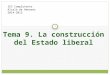 Tema 9. La construcción del Estado liberal 1 IES Complutense Alcalá de Henares 2014-2015