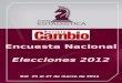 Encuesta Nacional Elecciones 2012 Del 25 al 27 de marzo de 2012