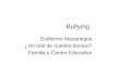 Bullying Guillermo Mazariegos ¿Un mal de nuestro tiempo? Familia y Centro Educativo