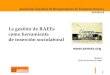 1 La gestión de RAEEs como herramienta de inserción sociolaboral Madrid 15 de noviembre de 2006 Asociación Española de Recuperadores de Economía Social