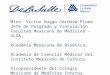 Mtro. Víctor Huggo Córdova Pluma Jefe de Posgrado y Vinculación Facultad Mexicana de Medicina – ULSA Academia Mexicana de Bioética. Academia de Ciencias