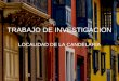 TRABAJO DE INVESTIGACION LOCALIDAD DE LA CANDELARIA