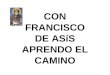 CON FRANCISCO DE ASíS APRENDO EL CAMINO. I. HOMO-MULIER ITÍNERANS