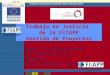 1 Programa Regional para la Cohesión Social en América Latina Trabajo en Justicia de la FIIAPP Gestión de Proyectos Madrid, 11 de diciembre de 2008 Ana