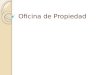 Oficina de Propiedad. Procedimiento para la Designación y Responsabilidades del Personal a Cargo del Control de la Propiedad Mueble Reglamentación a.Reglamento