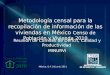 Metodología censal para la recopilación de información de las viviendas en México Censo de Población y Vivienda 2010 México, D.F. 16 junio 2011 Reunión