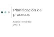 Planificación de procesos Cecilia Hernández 2007-1