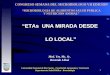 1 Med. Vet. Ms. Sc. Rosendo Liboá Universidad Nacional de Río Cuarto - Facultad de Agronomía y Veterinaria Departamento Salud Pública - Bromatología ETAs