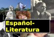 Español- Literatura. Práctica de reconocimiento y empleo del sustantivo