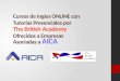 Cursos de Ingles ONLINE con Tutorías Presenciales por The British Academy Ofrecidos a Empresas Asociadas a AICA