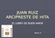 JUAN RUIZ ARCIPRESTE DE HITA EL LIBRO DE BUEN AMOR Página 71