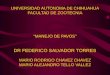UNIVERSIDAD AUTONOMA DE CHIHUAHUA FACULTAD DE ZOOTECNIA “MANEJO DE PAVOS” DR FEDERICO SALVADOR TORRES MARIO RODRIGO CHAVEZ CHAVEZ MARIO ALEJANDRO TELLO